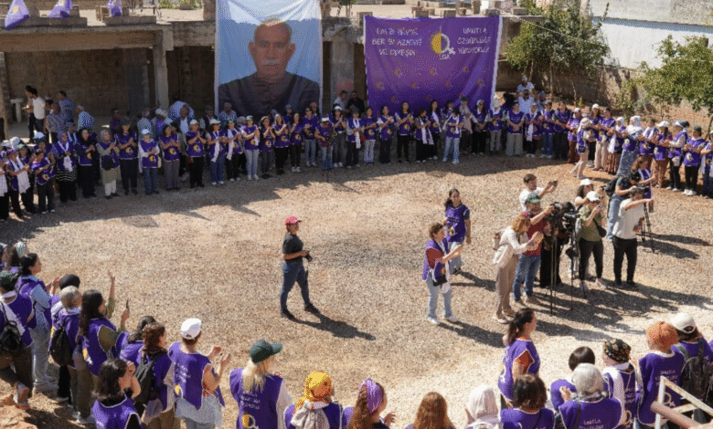 Kadınlar Amara’da: Önder Apo özgür olmalı!